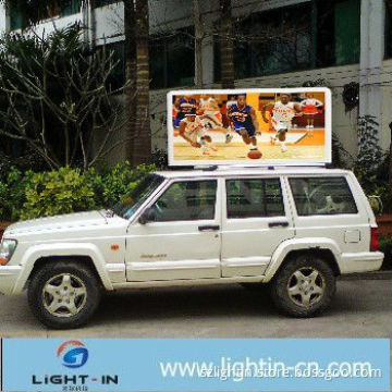 digital mobile billboard truck for sale P10 full color mobile food truck for sale